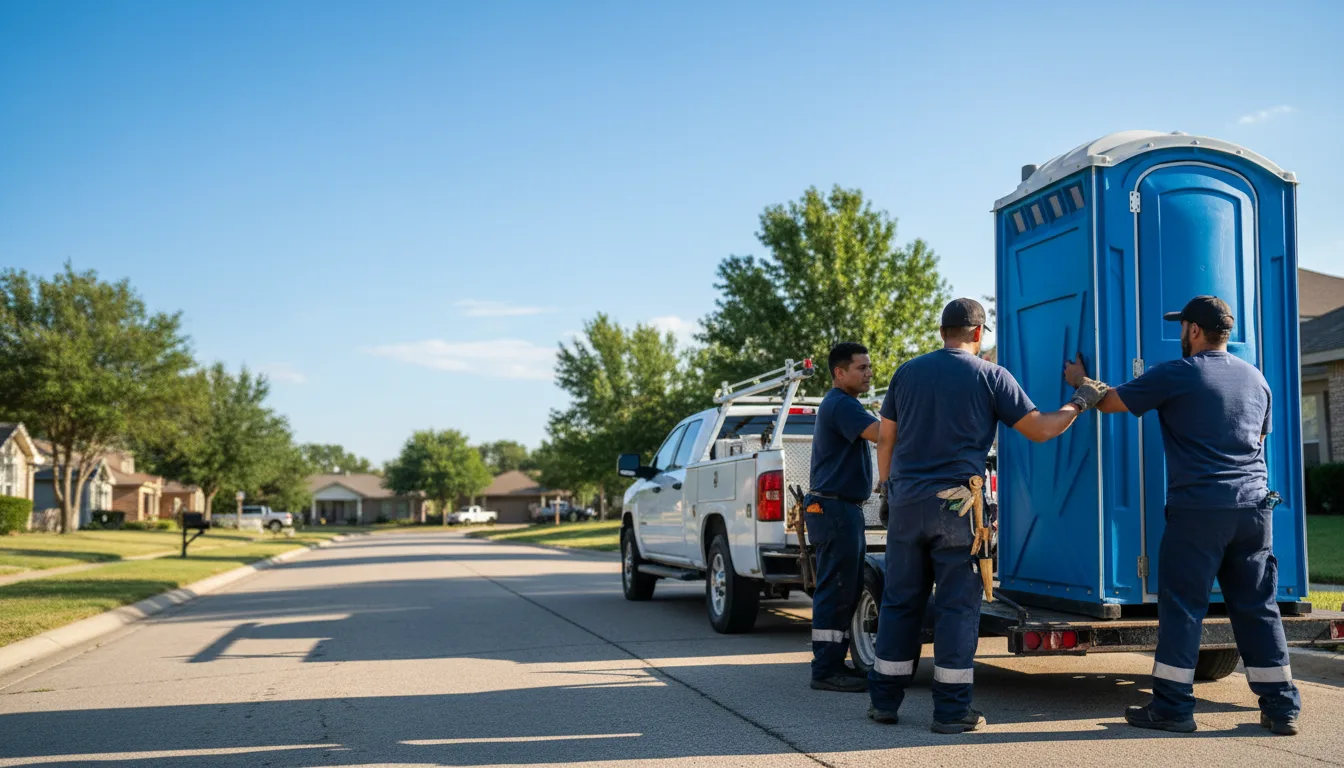 Portable Toilet Rental in Bement, IL near me